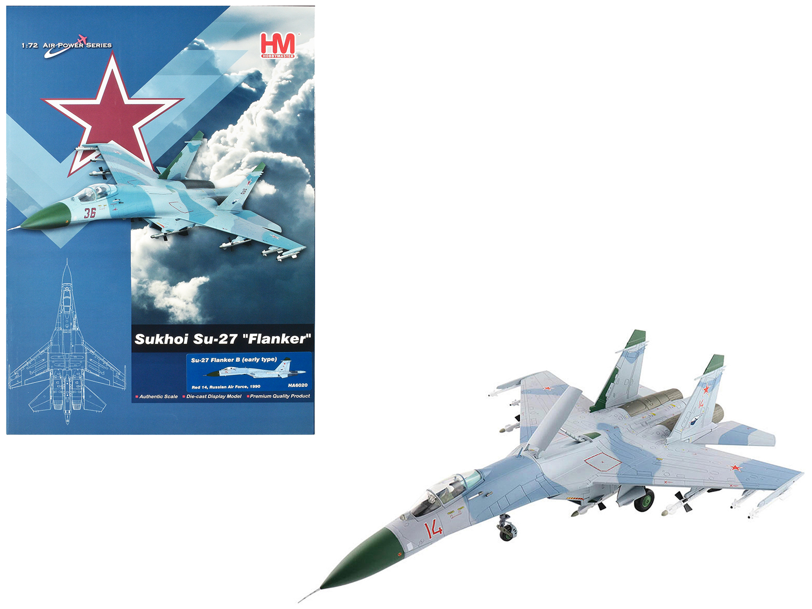 Sukhoi Su-24M Fencer-D Bomber Aircraft "Ukraine War" (2023) Ukrainian Air Force 1/72 Diecast Model by JC Wings