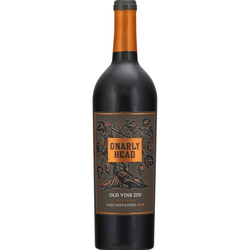 Gnarly Head Zinfandel Wine - 750ml Bottle