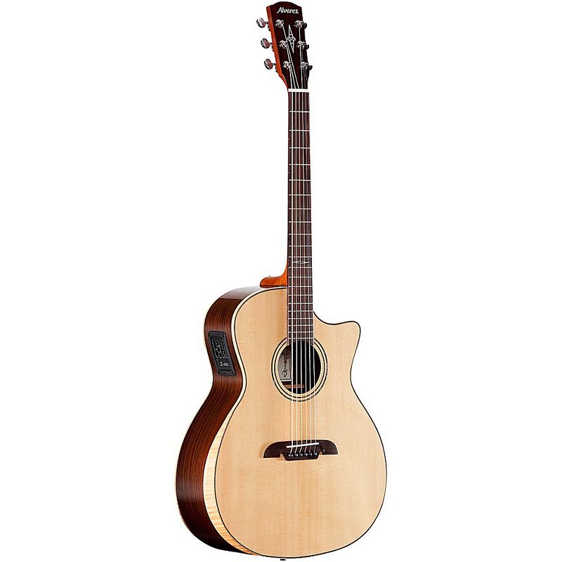 Alvarez AG70WCEAR Artist Series Grand Auditorium Acoustic Electric w/Cutaway & Armrest Natural