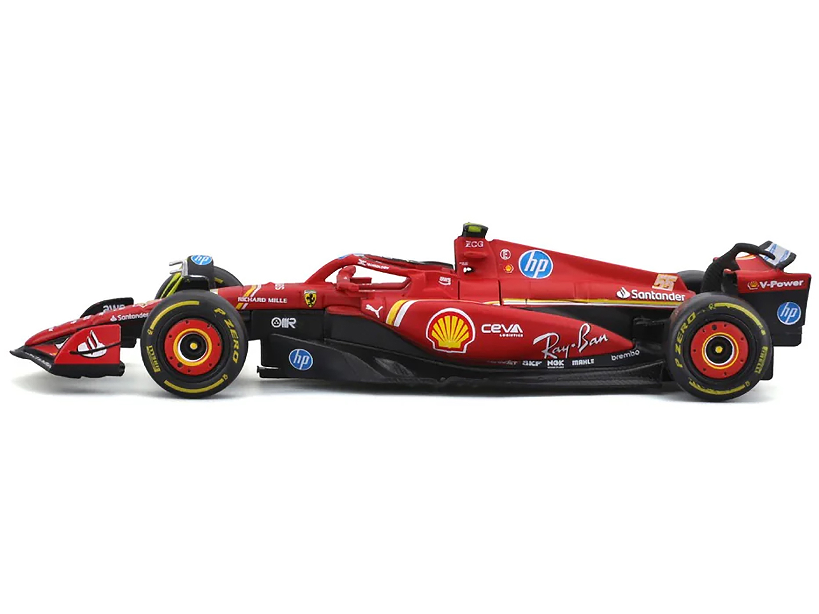 Ferrari 150 Italia #6 Felipe Massa F1 Formula One (2011) 1/18 Diecast Model Car by Hot Wheels