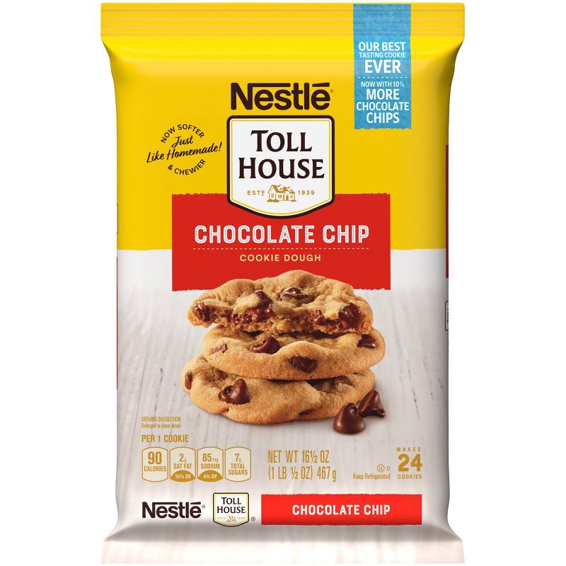 Nestle Tollhouse Chocolate Chip Cookie Dough - 16.5oz
