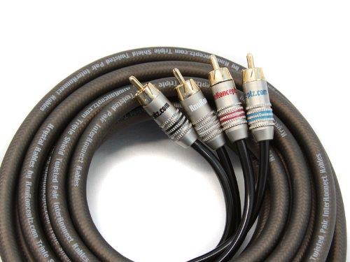 Krystal Kable 4 Channel 6M Twisted Pair OFC RCA Cable 20'