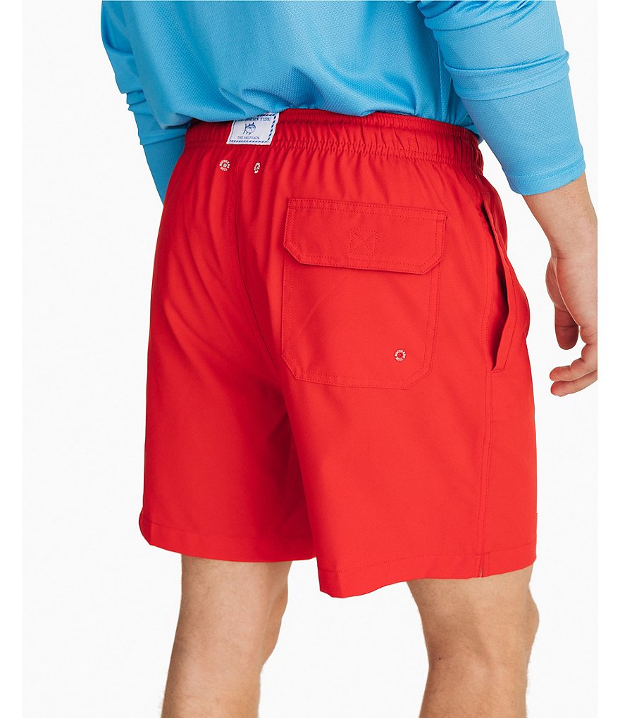 Southern Tide Solid 6#double; Inseam Swim Trunks