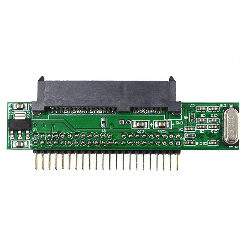 Laptop SATA to IDE Adapter, Convert 2.5 Inch Serial ATA HDD Hard Disk Drive or SSD to 44 Pin Male PATA Port (Parallel Type)