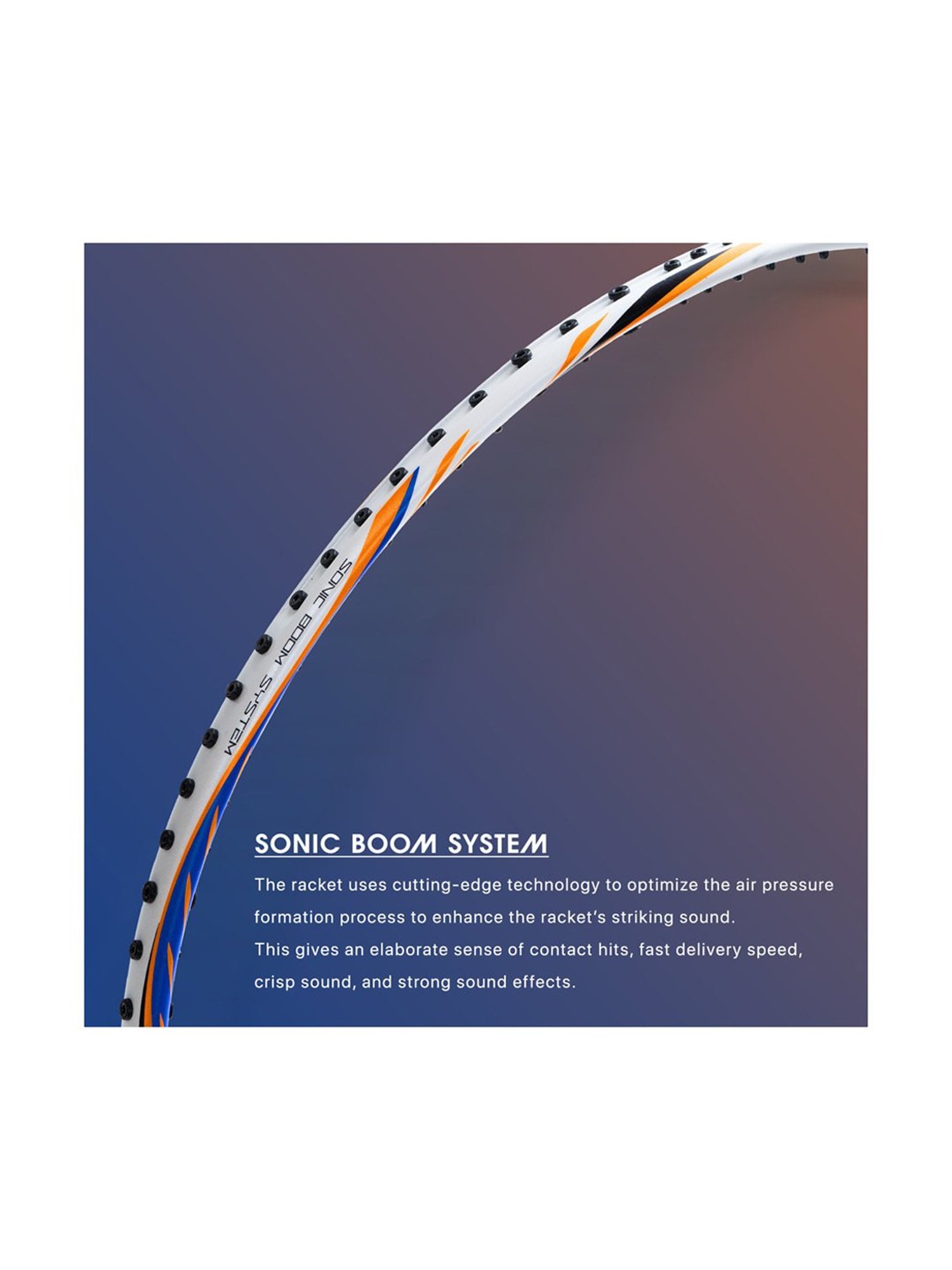 Li-Ning BladeX 200R Badminton Racket (White) Size - Medium