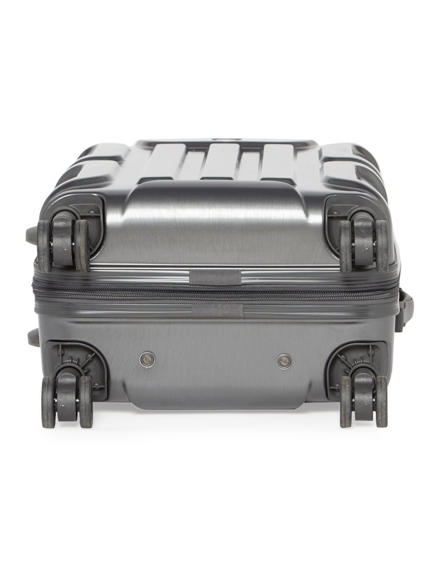 HEYS Commander Gunmetal Textured Hard Cabin Trolley Bag -21 cm