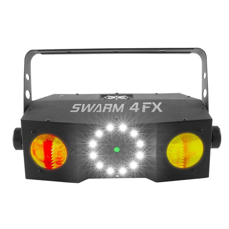 Chauvet DJ Swarm 4 FX LED Moonflower Light Effect w/Strobe & Laser + Fog Machine
