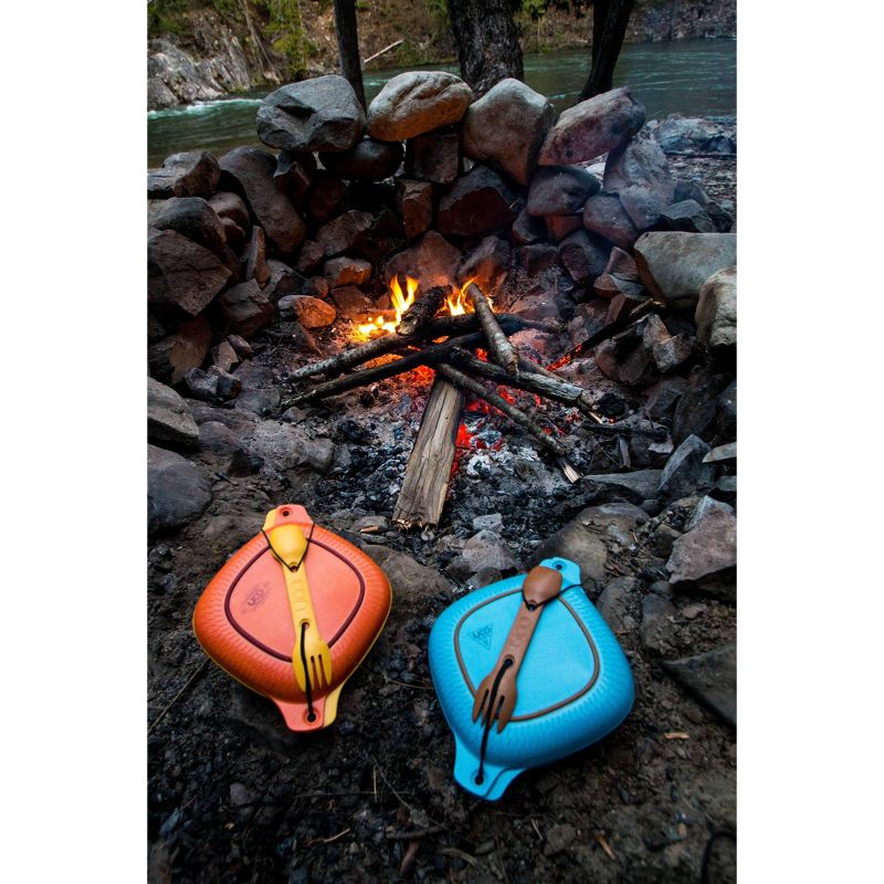 UCO Dinnerware Mess Kit 4pc - Classic Blue