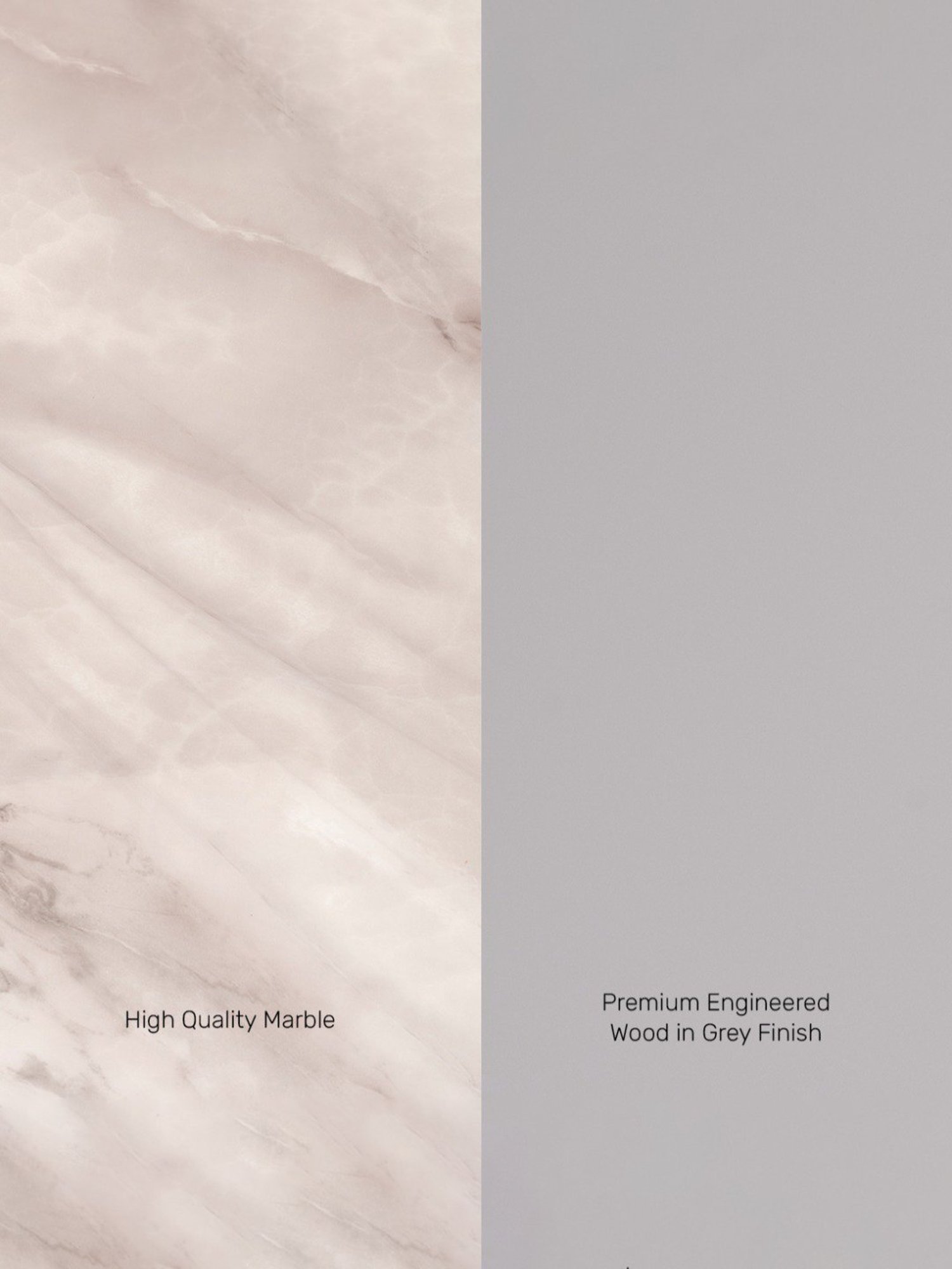 Durian Thompson Smoke Grey Marble Coffee Table