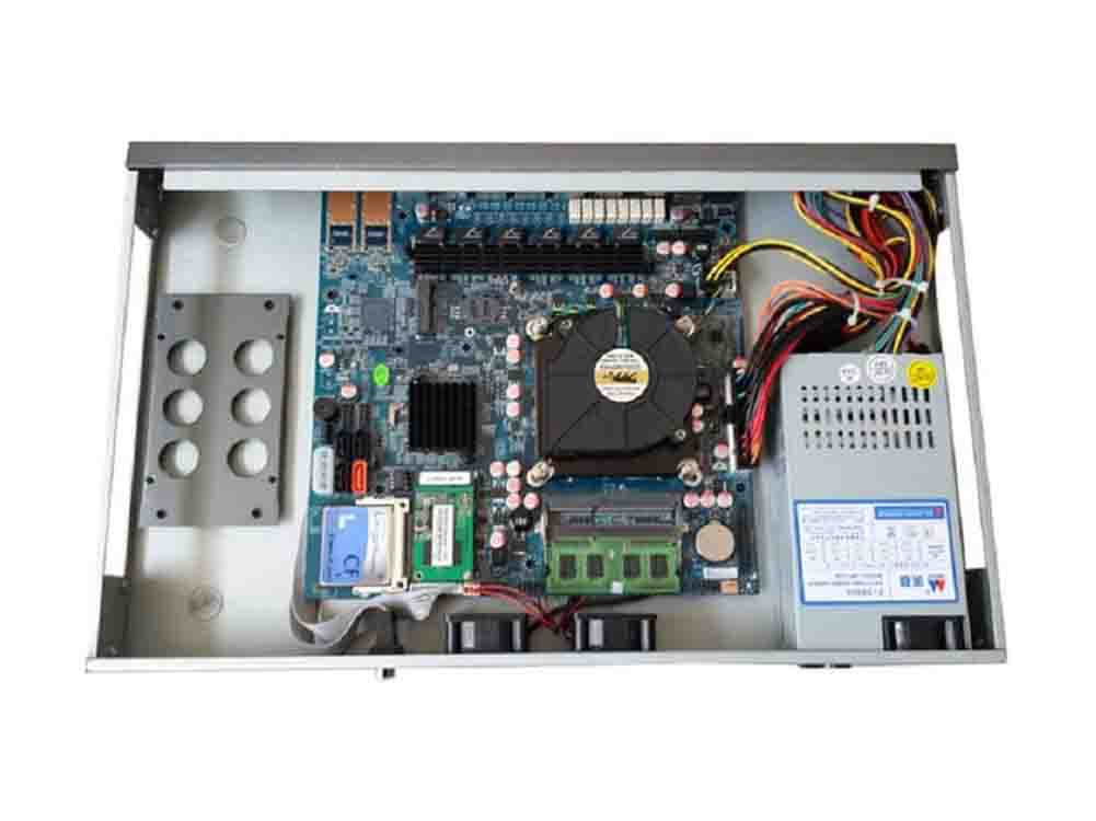 Firewall,VPN,1U Rackmount,Network Security Appliance,AES-NI,Z87 with Intel Core I7 4770,(Gray),[6 Intel 82574L Lan/2USB/1COM/1VGA/1Bypass],(2G RAM/32G SSD)