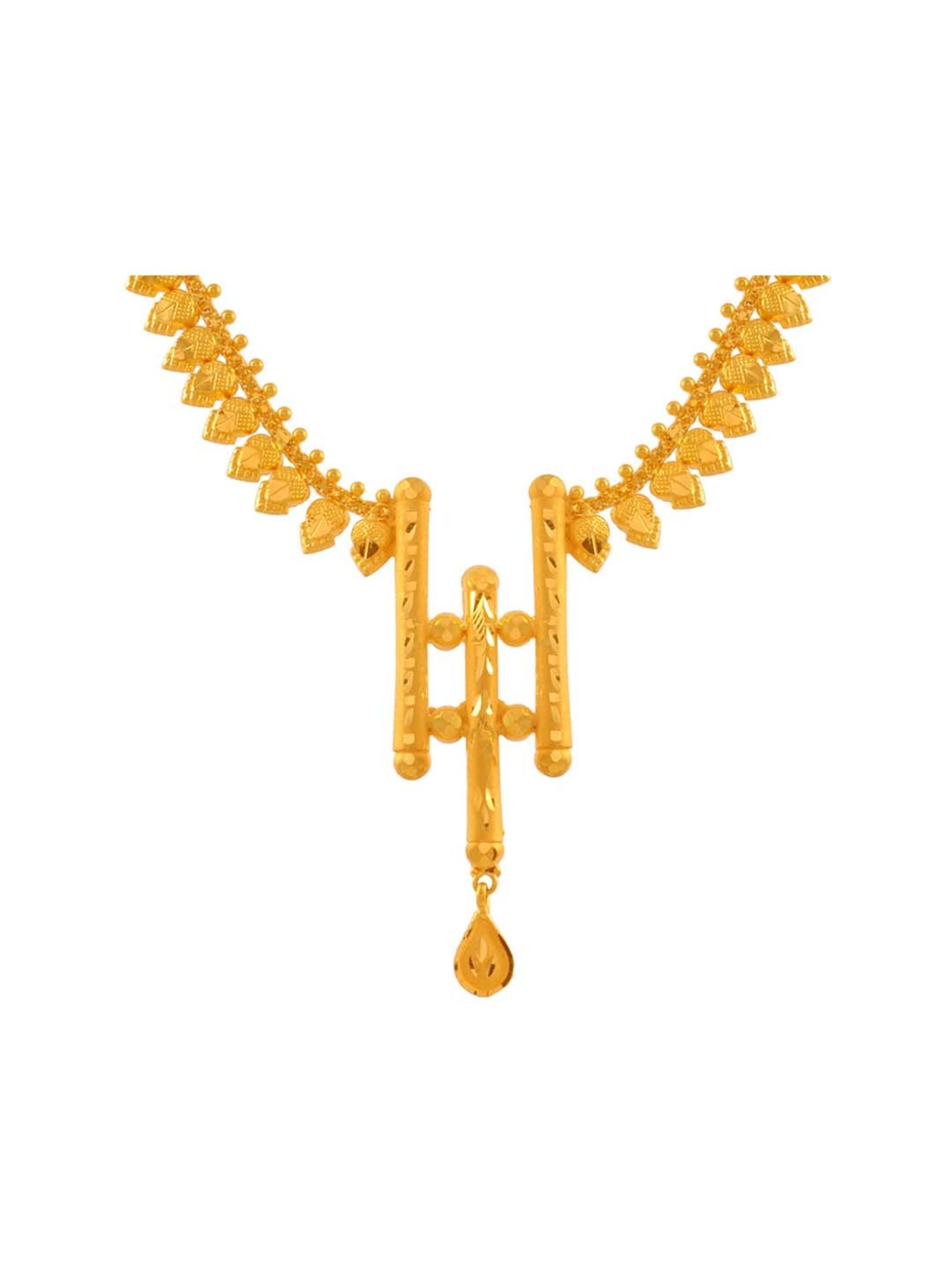 Malabar Gold and Diamonds 22k Gold Necklace for Women