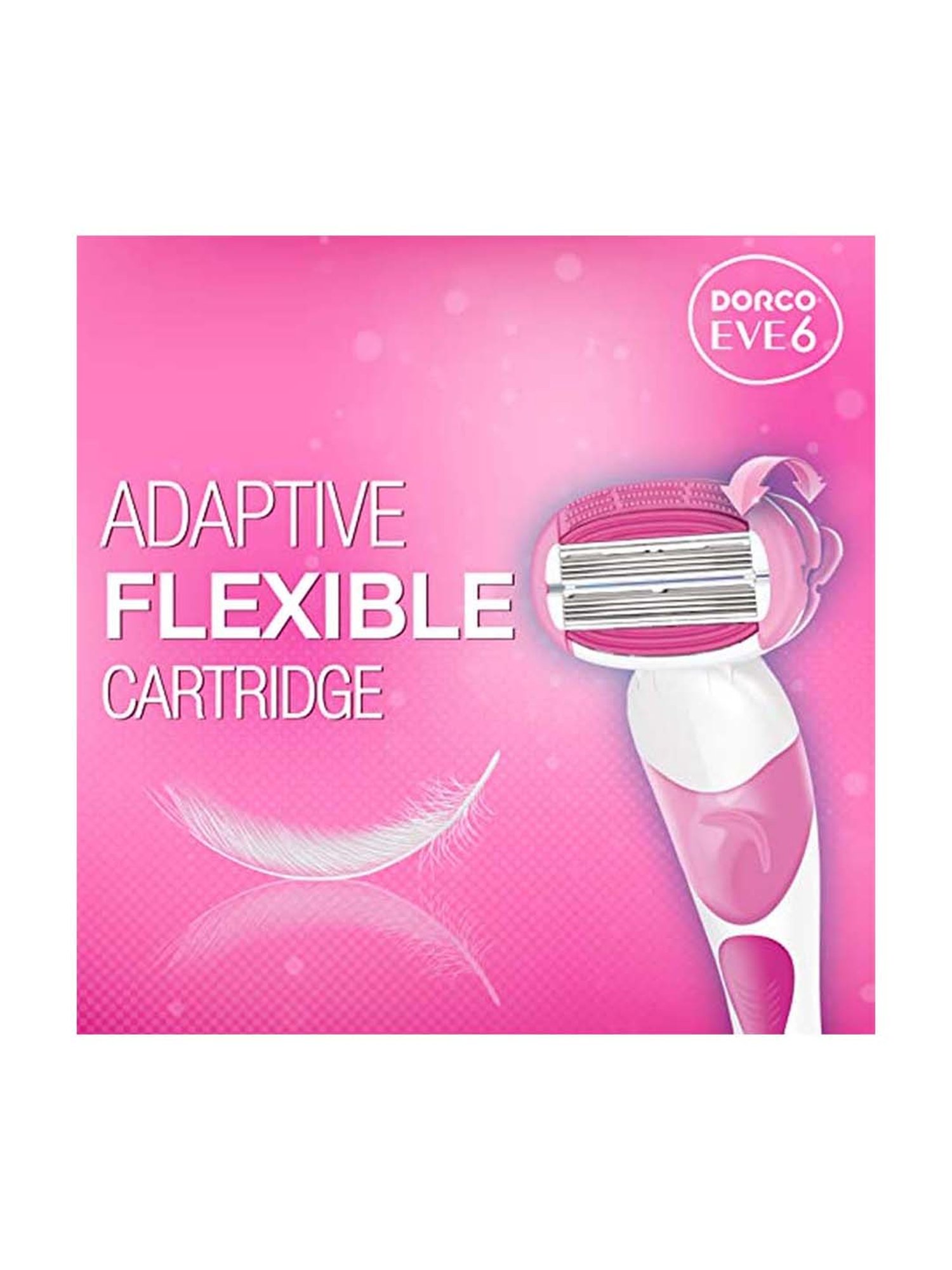 FEATHER Flamingo Eyebrow, Face, Nape Razor - 3 Piece - 150 gm