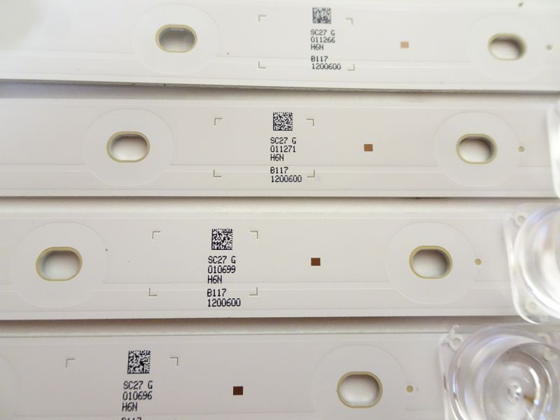 Hisense 50R6040E LED Backlight Strip Set (4) LM41-00603A