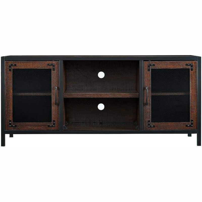 HearthPro Matthew TV Stand Media Console in Industrial Brown - SP6556-OM