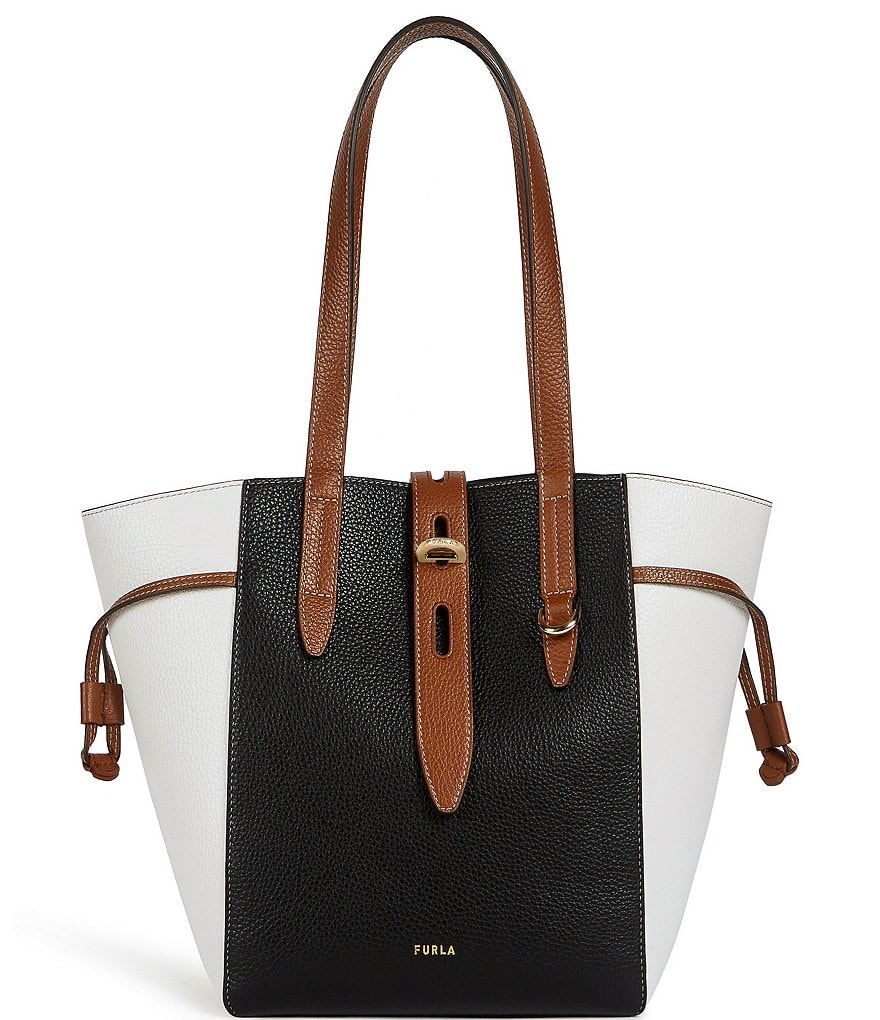 Furla Net Medium Colorblock Tote Bag