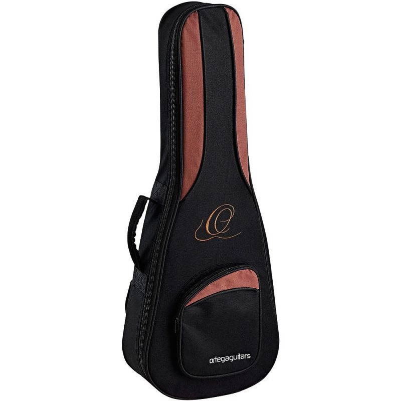 Ortega Lizard Series CAIMAN-GBFL-GB Fretless Acoustic-Electric Ukulele-Bass Gloss Natural