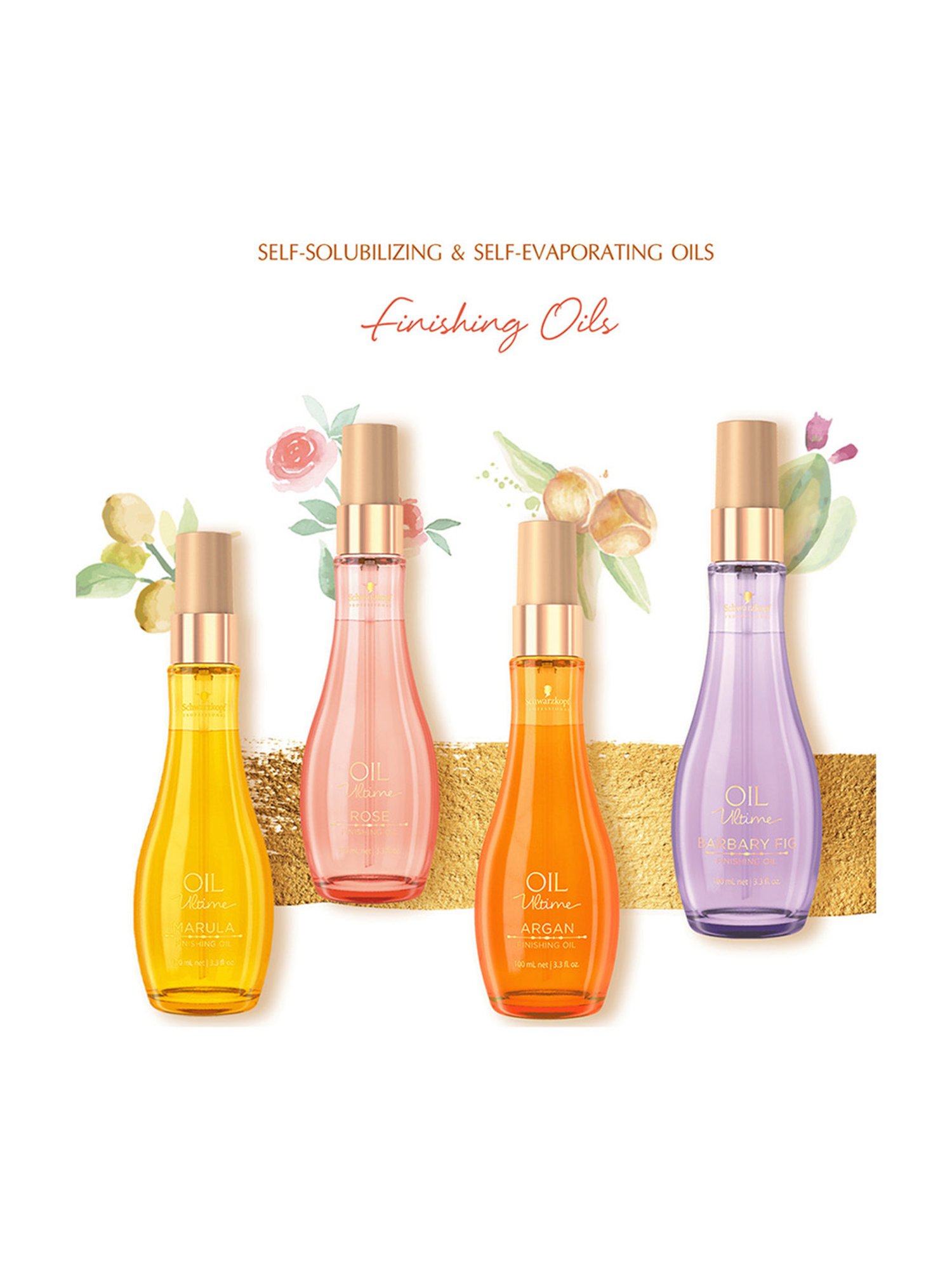 Schwarzkopf Professional Oil Ultime Rose Finishing Oil - 100 ml