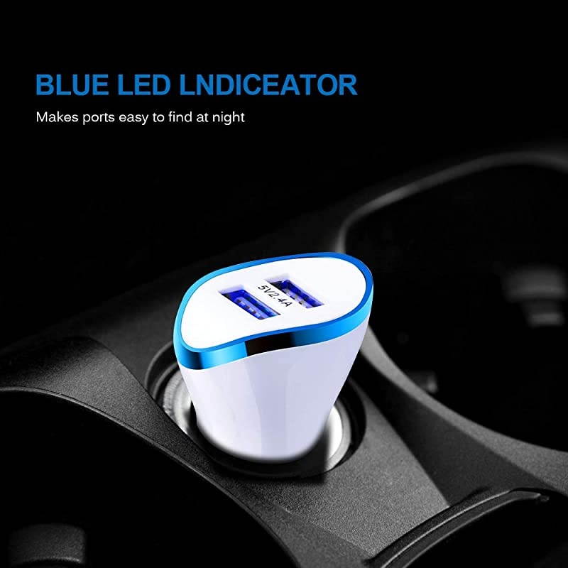 Type C Charger Dual Port Wall Charger Car Charger  21A Charging Block+USB Car Adapter+2Pack 6ft Type C Fast Charging Cable Compatible for LG Stylo 45 G8V50V40G7 ThinQ Q7+ V30 V20 G6 G5