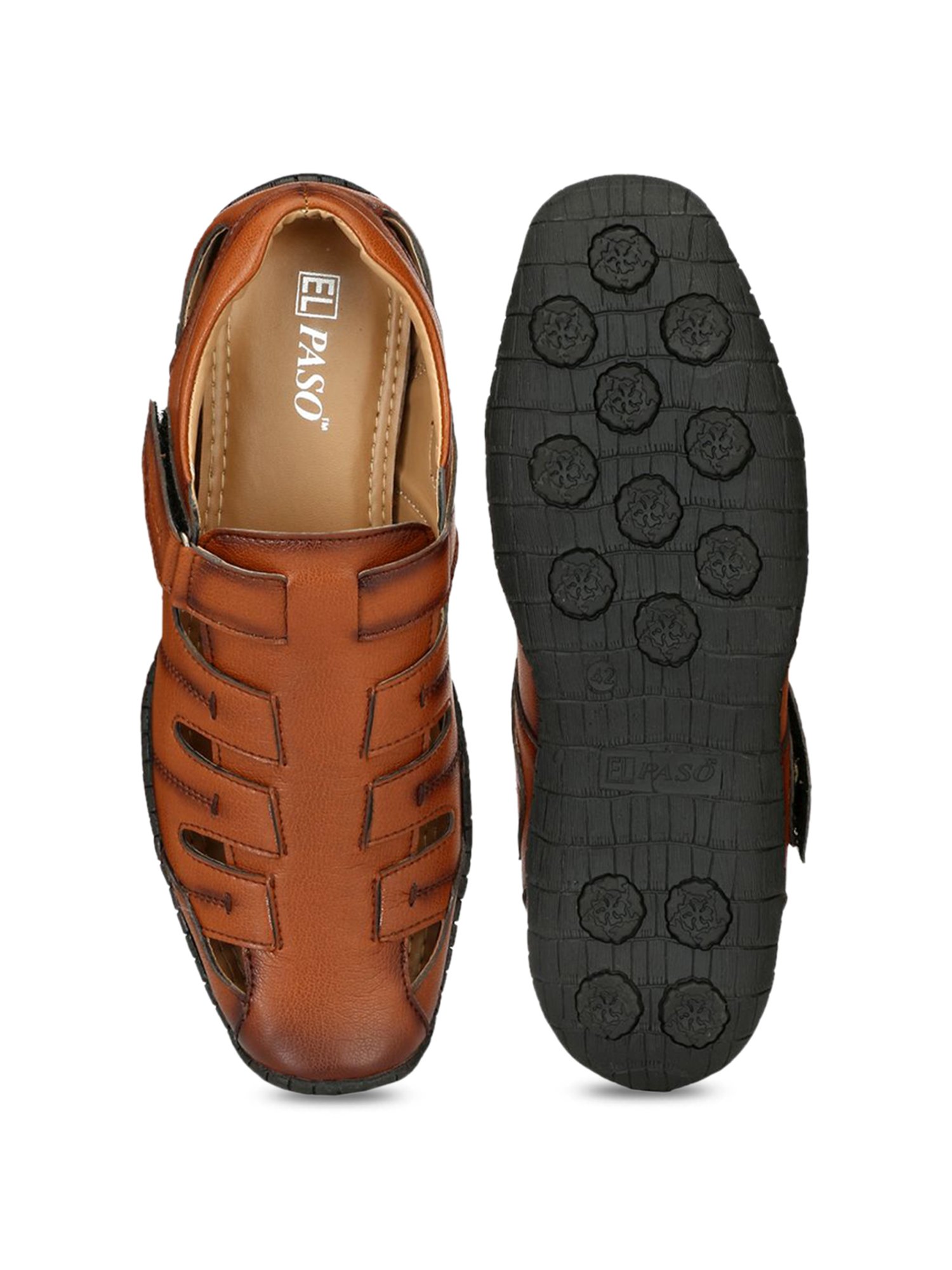 El Paso Tan Fisherman Sandals