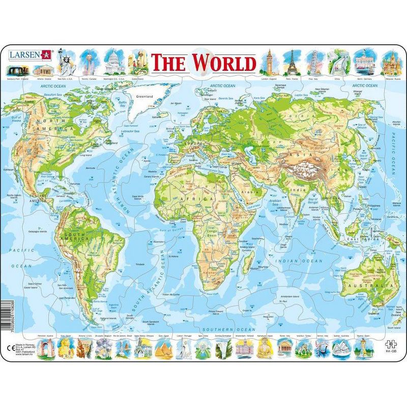 Larsen Puzzles The Physical World Kids Jigsaw Puzzle - 80pc