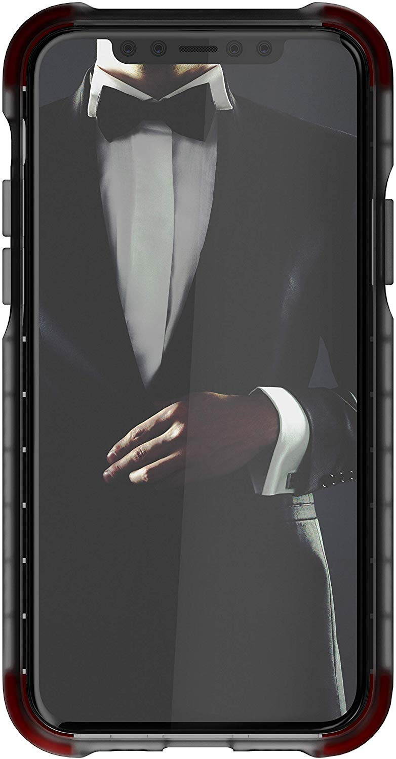 Ghostek Covert Clear iPhone 11 Pro Max Case with Super Slim Fit Design and Grip Bumper Shockproof Heavy Duty Protection Wireless Charging Compatible for 2019 iPhone 11 Pro Max (6.5 Inch) - (Clear)