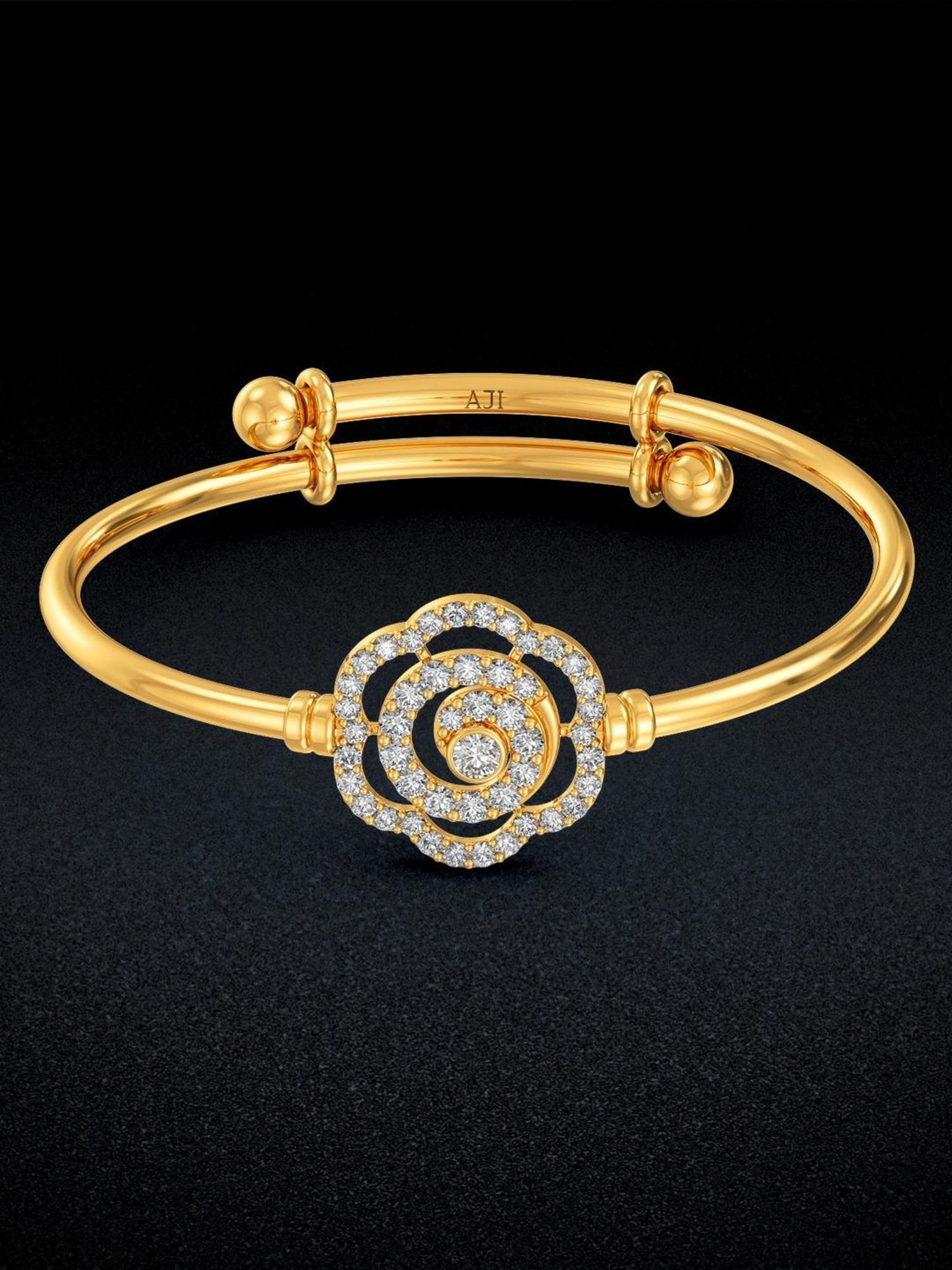 PC Jeweller Piyasha 22 kt Gold Mangalsutra Bracelet