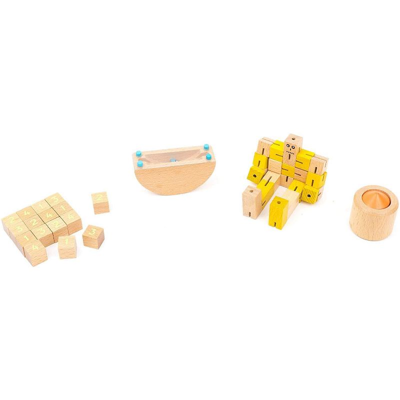 Professor Puzzle S.T.E.M. Set of 4 Puzzles Educational Games