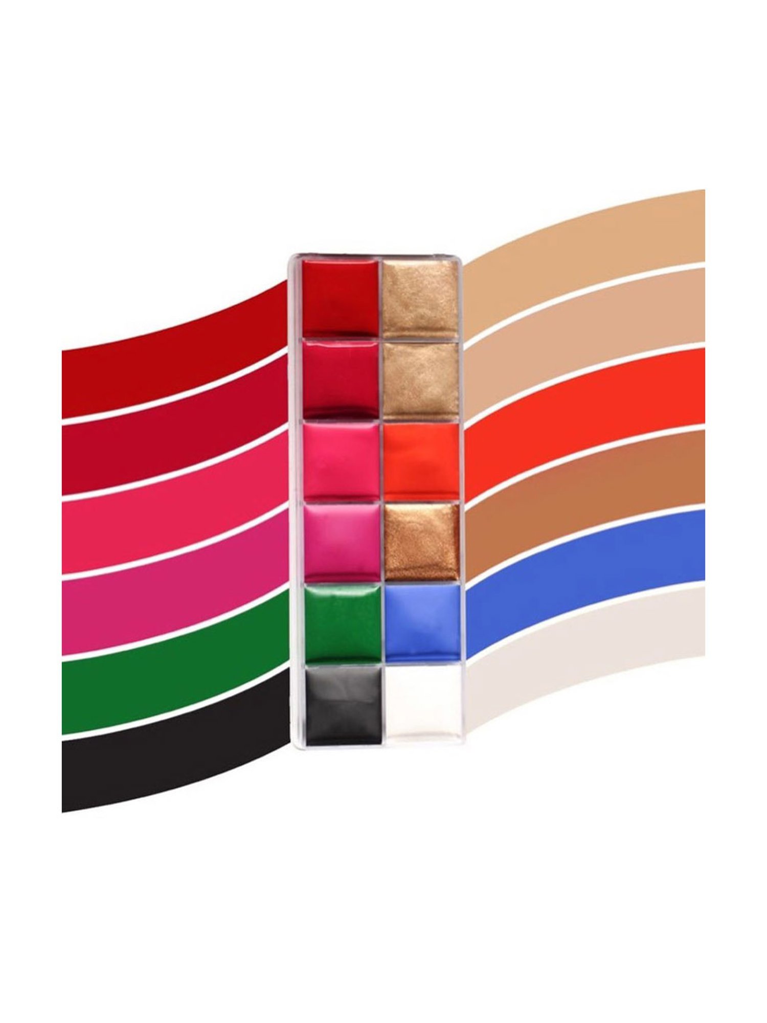 PAC Fresh Color Eyeshadow x 12 Summer Bloom - 70 gm