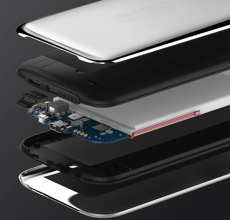 Zmi Power Bank 6000 Mah Portable Mobile Phone Dedicated Mobile Power Stainless Steel Style Charging Treasure Fast Charging Portable Charger Pocket Power Bank for iphone Ipad Samsung