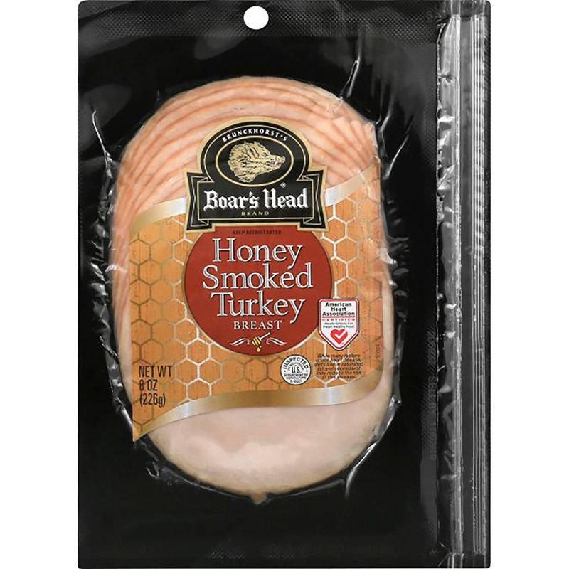 Boar's Head Sliced Honey Smoked Turkey - 8oz