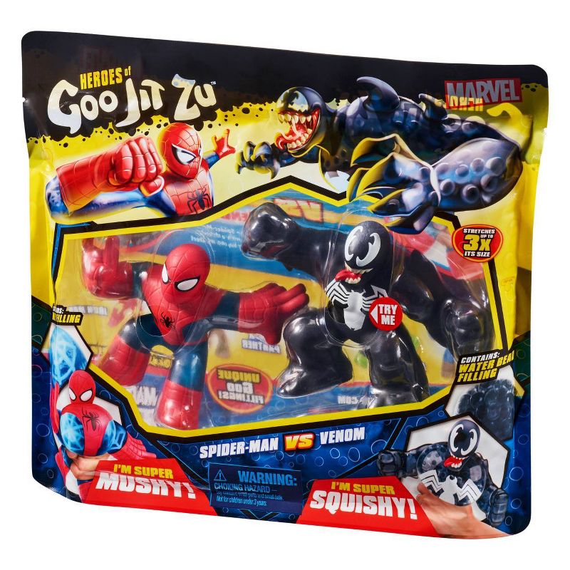 Heroes of Goo Jit Zu Marvel Versus Pack - Spider-Man vs. Venom