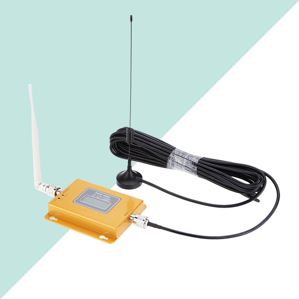 DCS 1800MHZ GSM 1800 2g 4g LTE Cell Phone Signal Repeater Booster Mobile Phone Signal Amplifier With US Plug