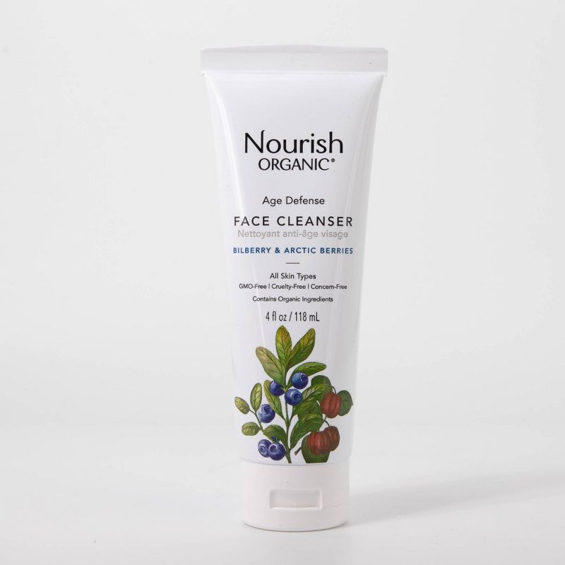 Nourish Organic Age Defense Cleanser - 4.0 fl oz