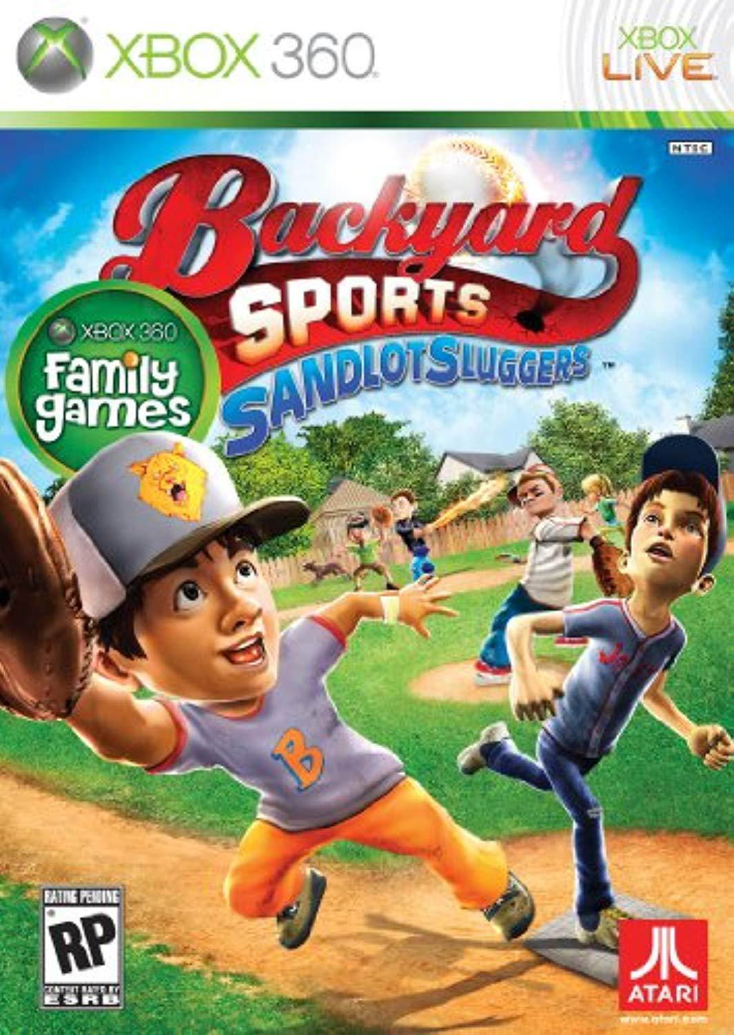 backyard sports: sandlot sluggers - xbox 360