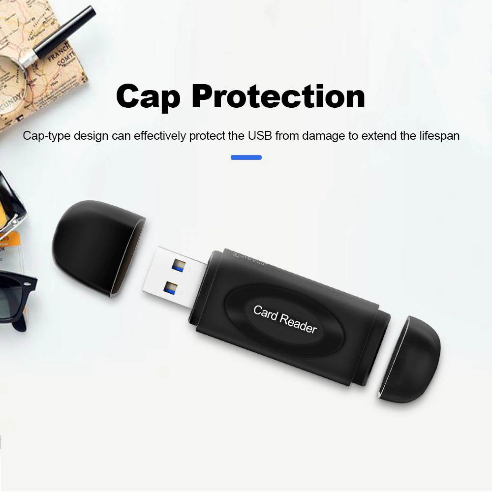 Misskit usb 3.0 multi Smart memory card reader adapter mini cardreader for micro SD/TF microsd computer Laptop