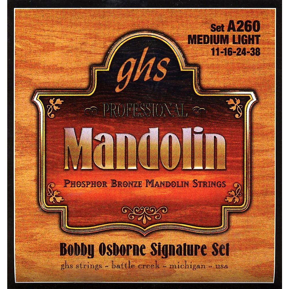 GHS Phosphor Bronze Mandolin Strings Medium Light
