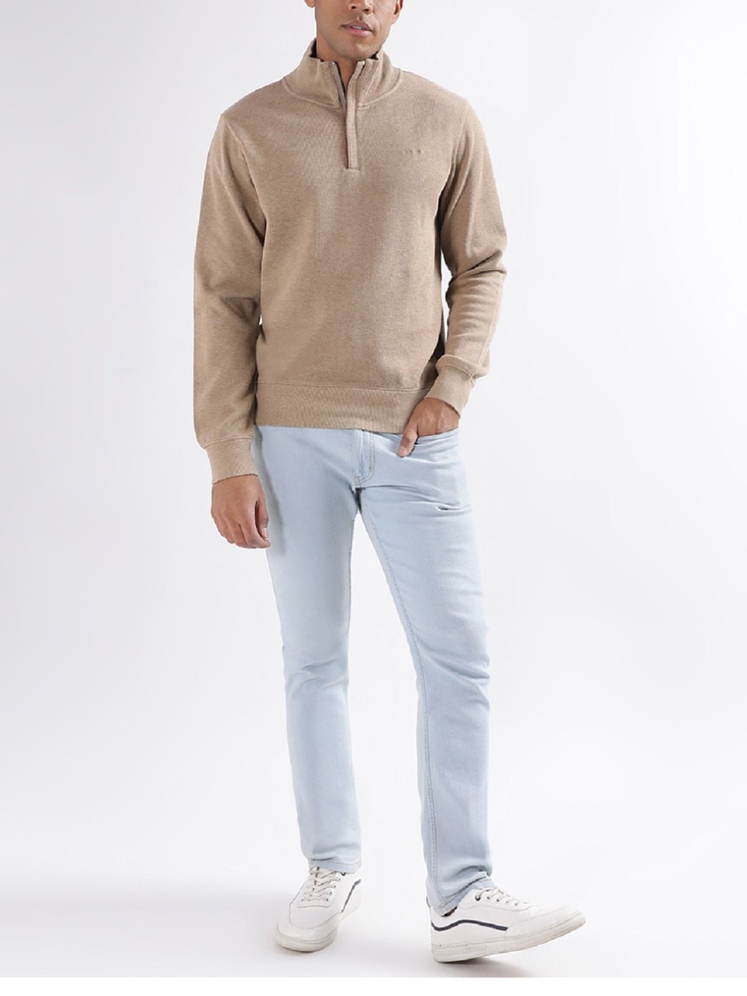 Gant Khaki Regular Fit Sweatshirt