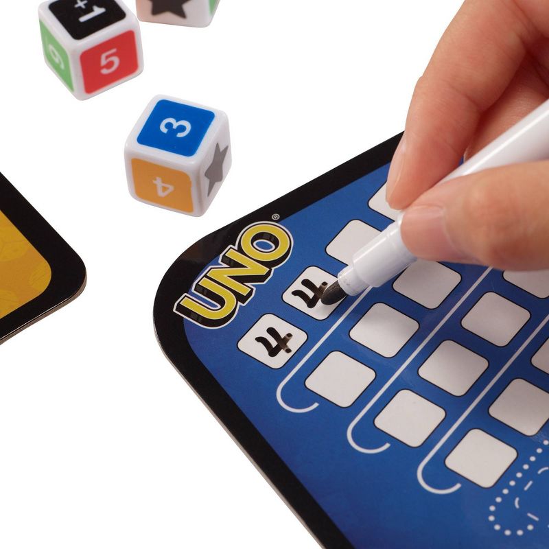 UNO Roll & Write Card Game