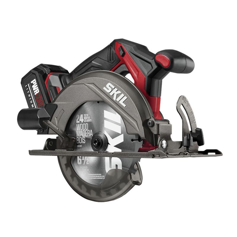 Skil CR5413-1A PWRCore 20 20V Brushless Lithium-Ion 6-1/2 in. Cordless Circular Saw Kit (4 Ah)