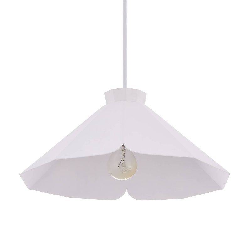 6.5" Maiburgh Pendant Lamp White - Aiden Lane