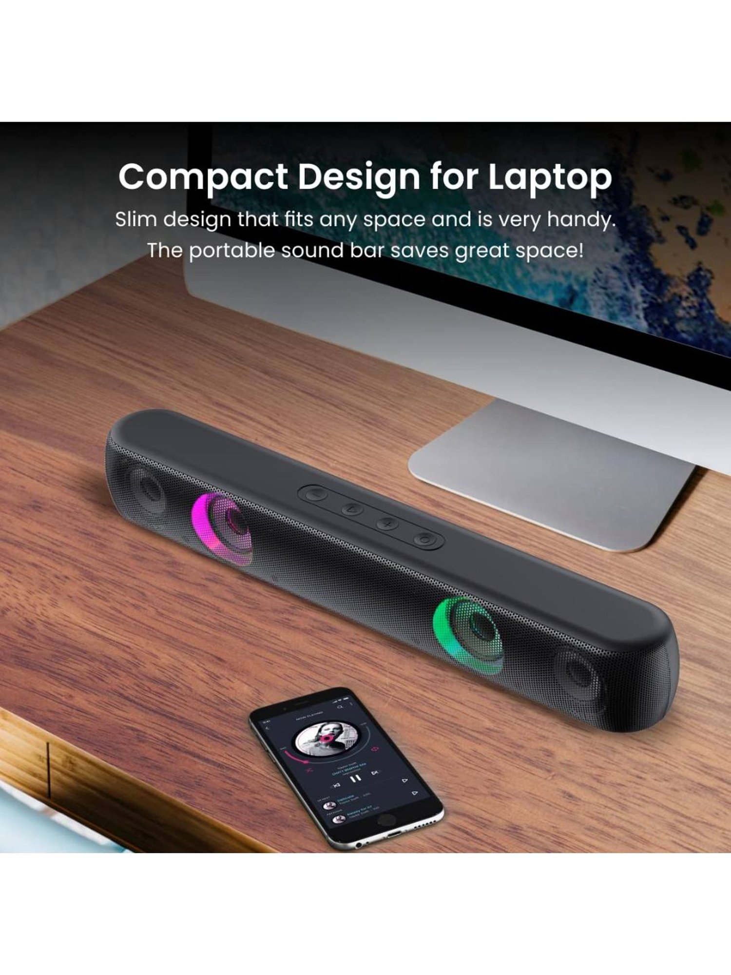 JBL Bar 2.1 Deep Bass Soundbar with Wireless Subwoofer (Black)