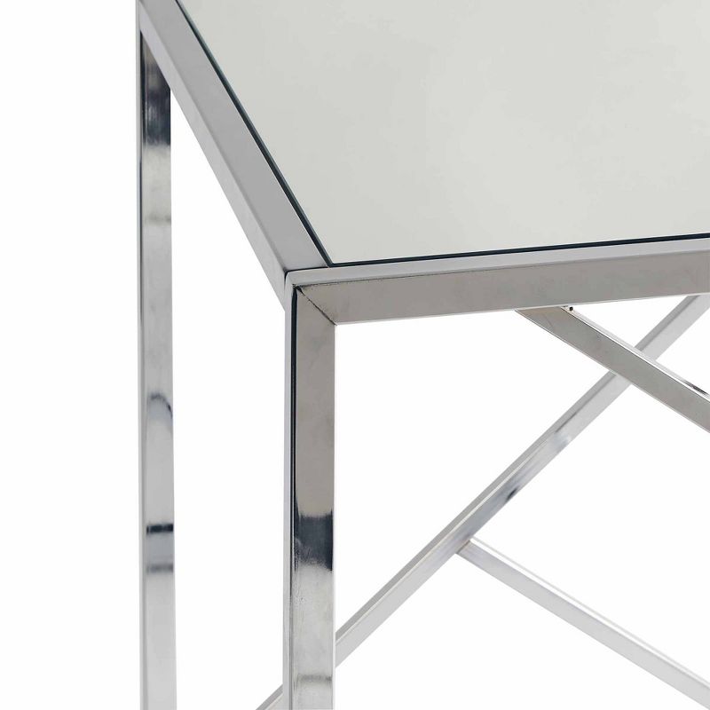 3pc Stella Occasional Table Set Chrome - Picket House Furnishings