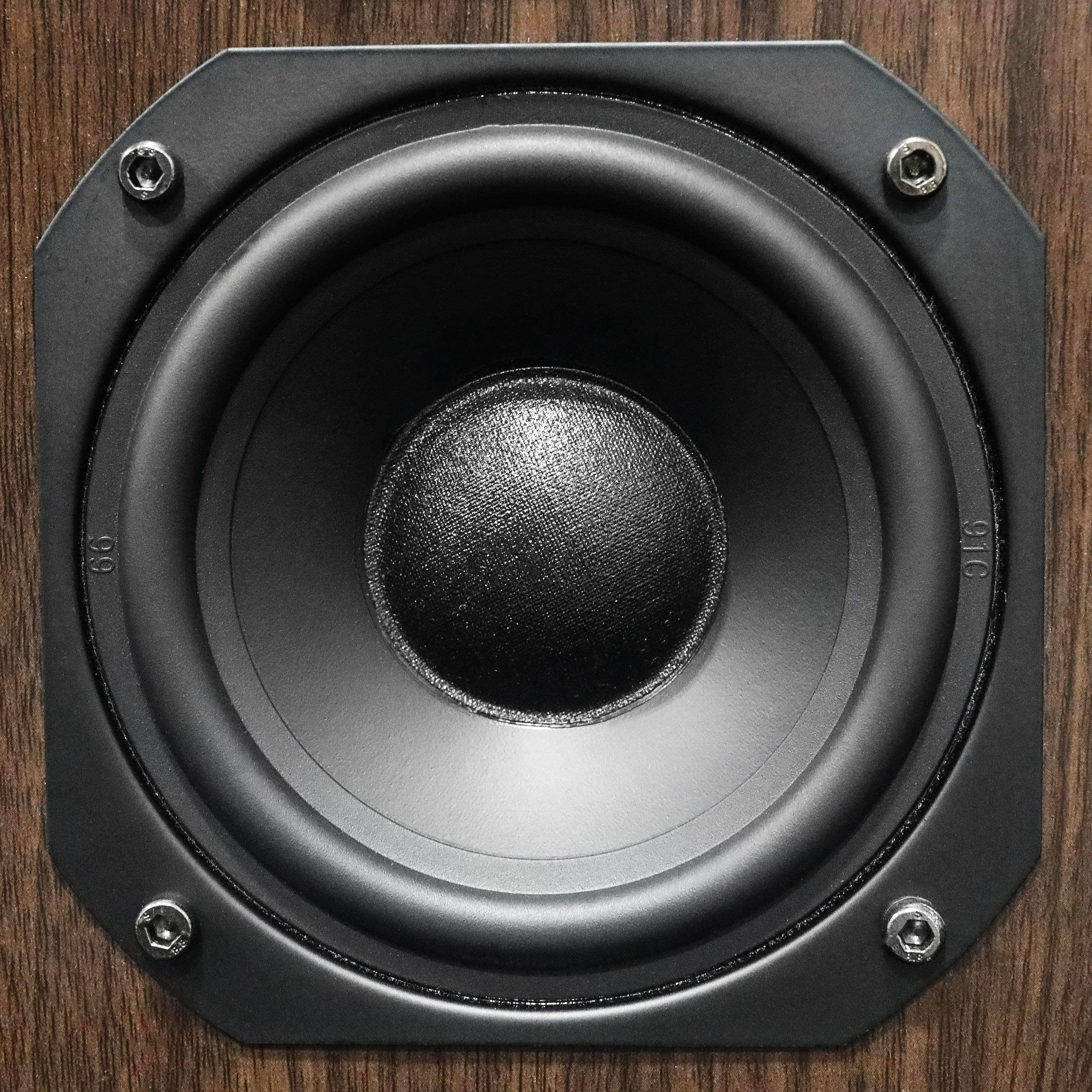 Fluance Elite High Definition 2-Way Bipolar Surround Speakers for Wide Dispersion Surround Sound in Home Theater Systems - Natural Walnut/Pair (SXBP2W)