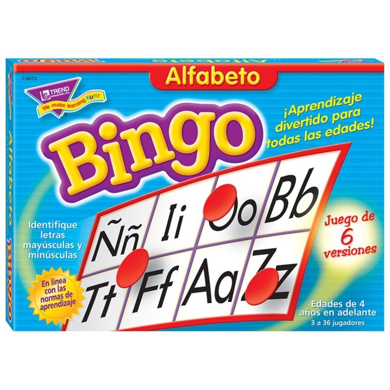 Alfabeto (SP) Bingo Game