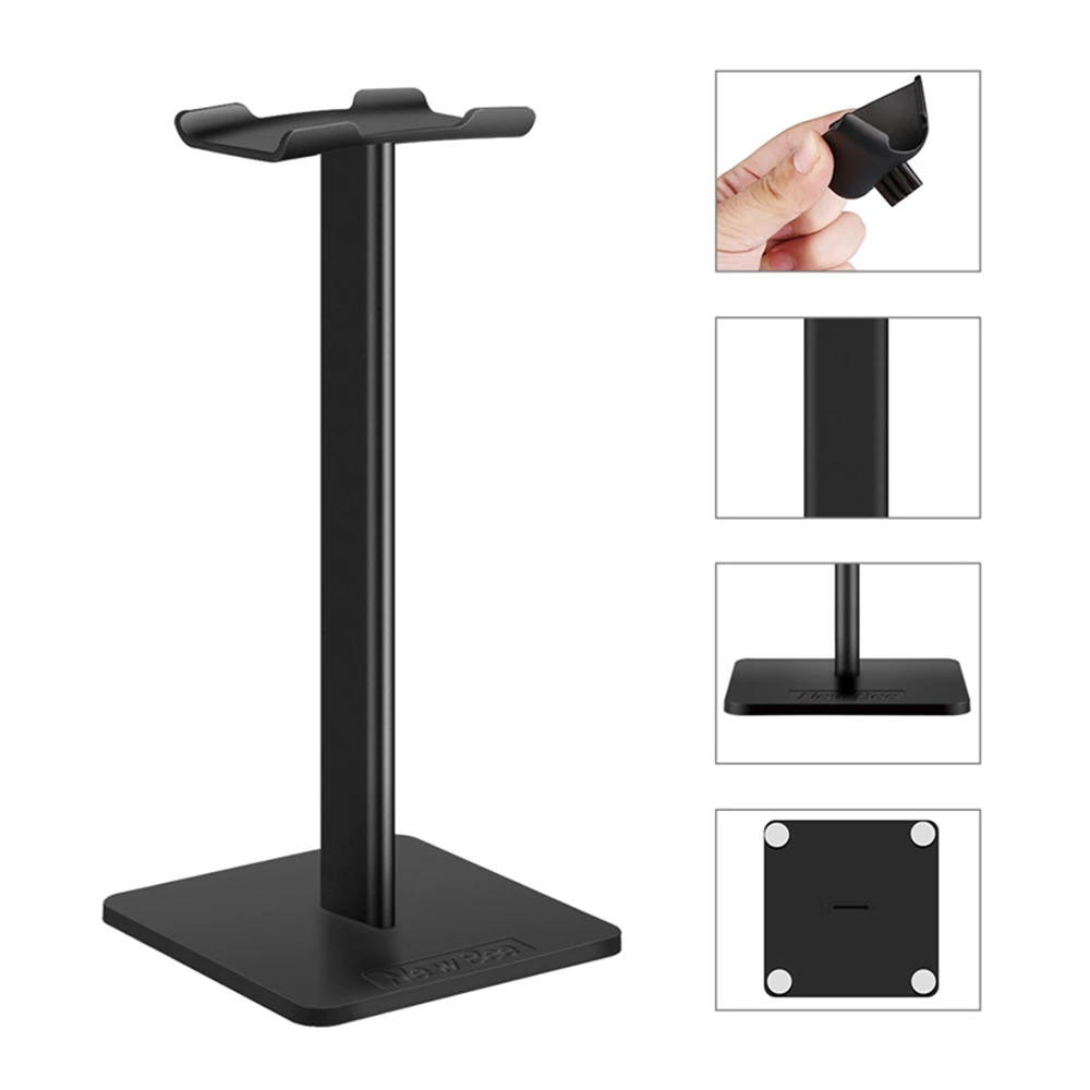 Fashionable Headphone Stand Practical Earphone Holder Headset Show Shelf Aluminum Bracket Support Device