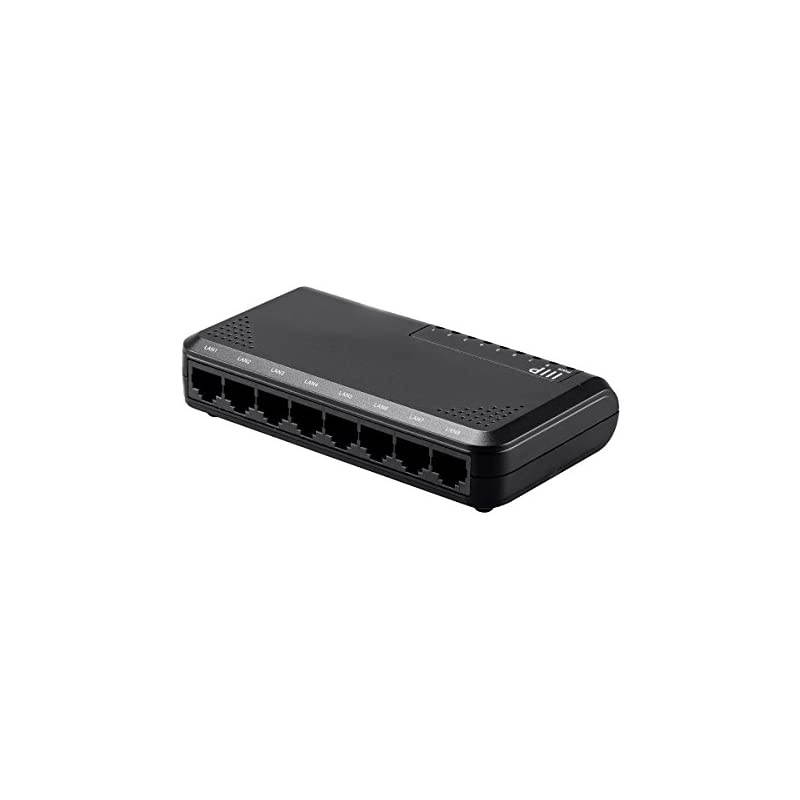 8-Port 10/100/1000 Mbps Unmanaged Gigabit Ethernet Switch