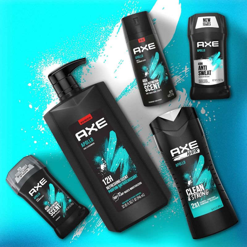 AXE Apollo Clean + Fresh Sage & Cedarwood Scent Body Wash Soap - 32 fl oz