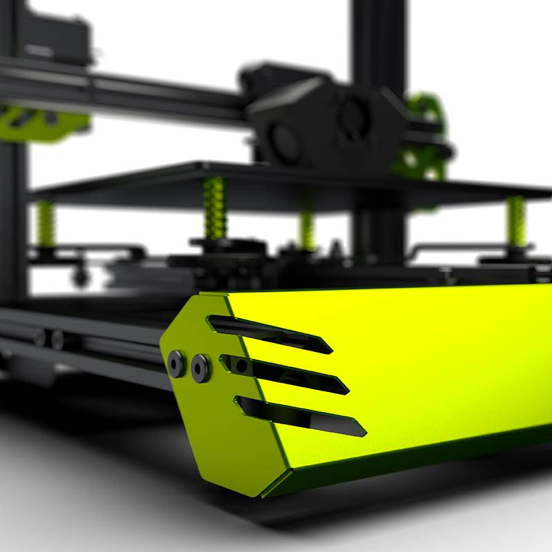 TEVO Tarantula Pro 3D Printer Kit with 235x235x250mm Printing Size MKS GenL Mainboard 0.4mm Volcano Nozzle Support 1.75mm Filament