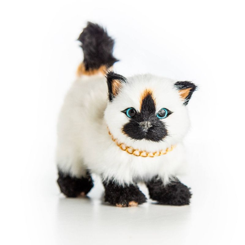The Queen's Treasures 18" Doll Pet Accessory - Blue Eyed Siamese Kitty Cat