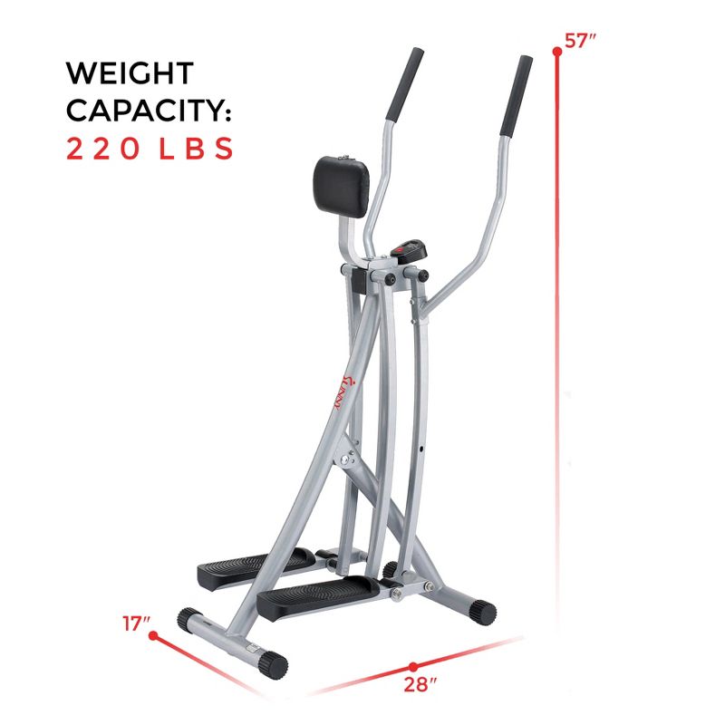 Exerpeutic 1000XL Magnetic Elliptical Machine with Pulse